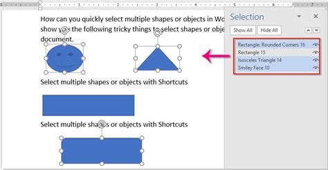 how to select multiple things on microsoft