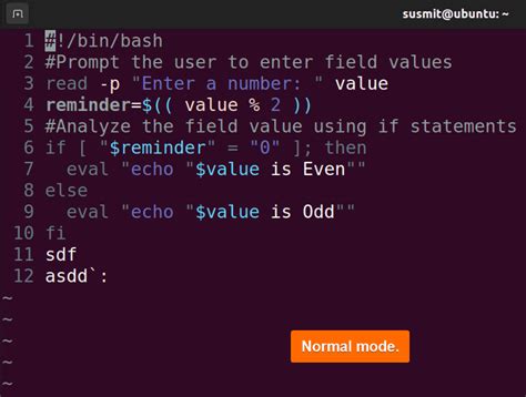 how to select text and delete in vim