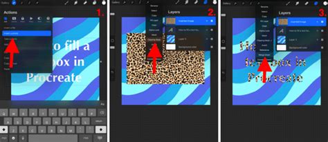 how to select text in procreate