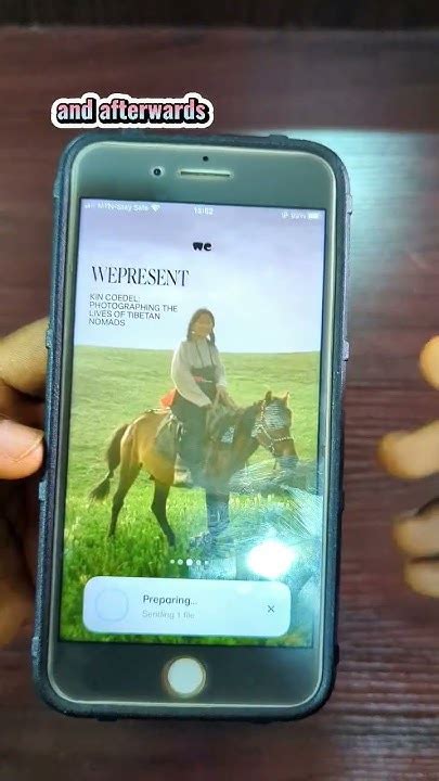 how to send a large video file from iphone to macbook