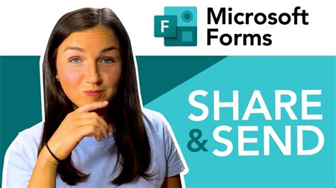 how to send a microsoft forms survey link