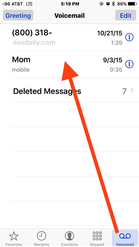 how to send a voicemail message to someone else