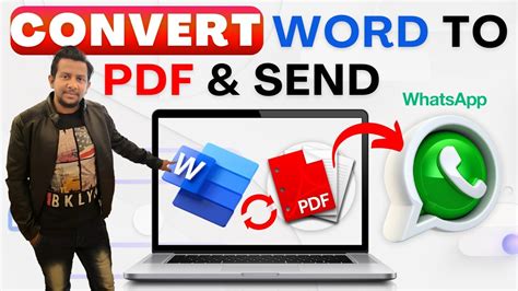 how to send a word document as a pdf on whatsapp