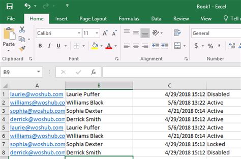 how to send an email to a list of emails from excel