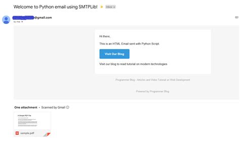 how to send an email with attachment using python