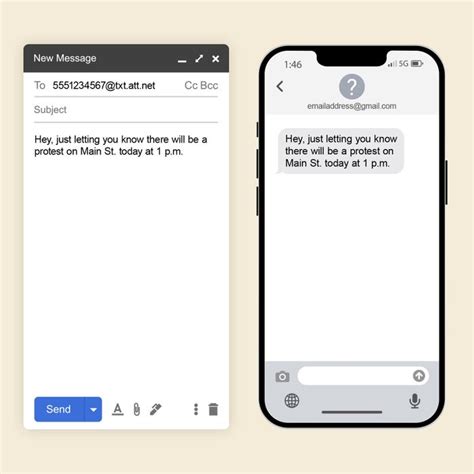 how to send anonymous text from computer