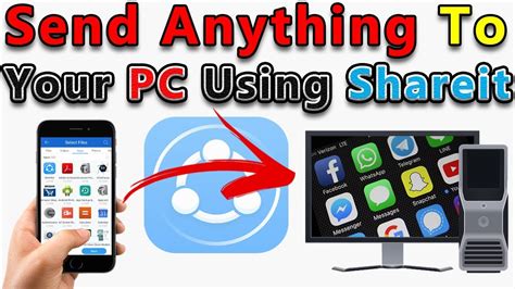 how to send app from phone to pc