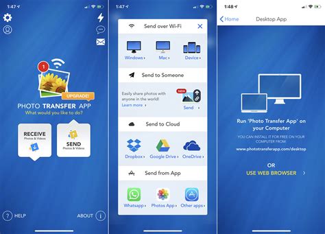 how to send apps from your phone to your pc