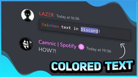 how to send colored text in discord