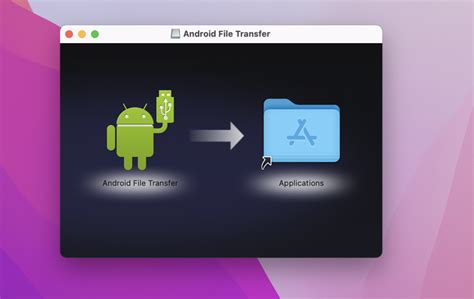 how to send data from android to macbook