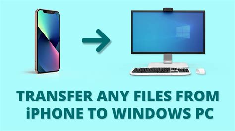 how to send files from iphone to pc without internet