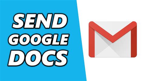 how to send google docs by email