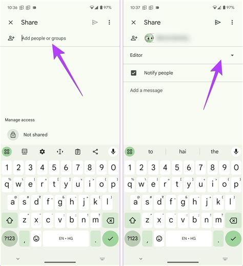 how to send google drive through email