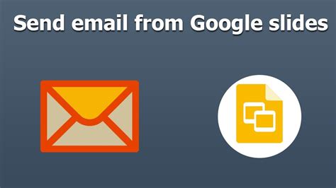 how to send google slides on email
