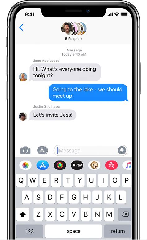 how to send messages on iphone