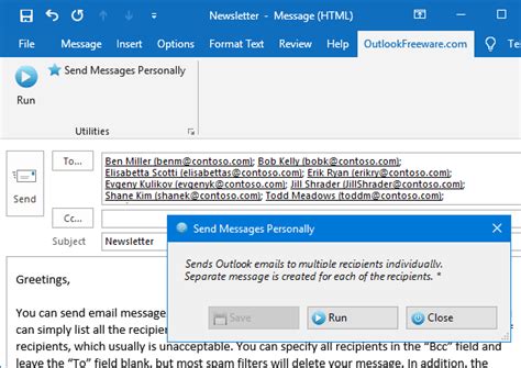 how to send microsoft forms to multiple recipients
