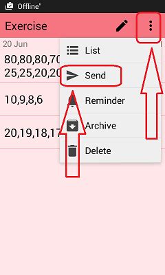 how to send notes from iphone to pc