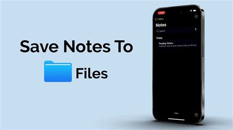 how to send notes to files on iphone