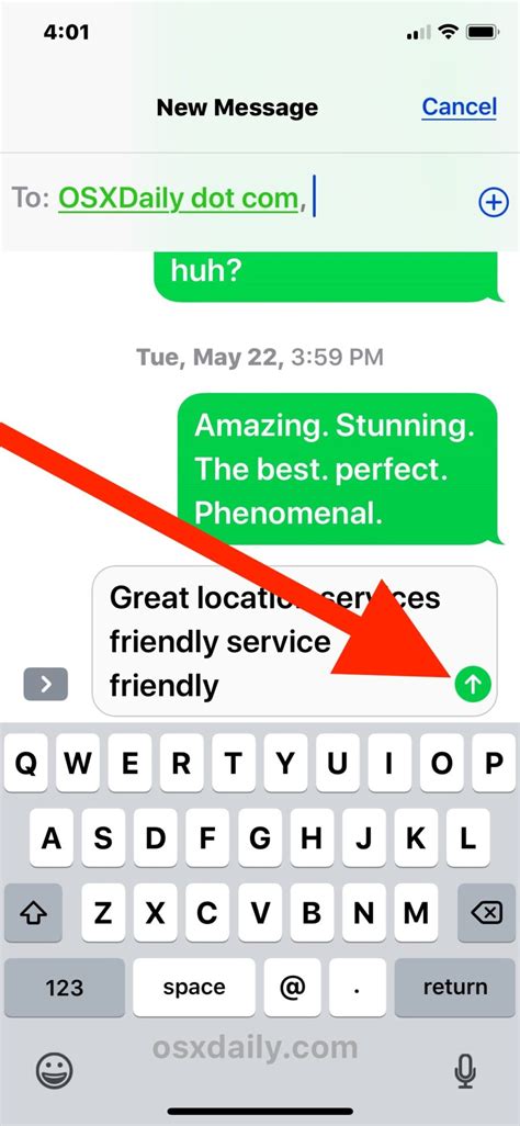 how to send part of a text to someone else