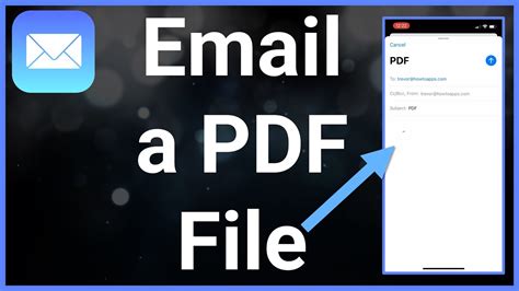 how to send pdf file from iphone to email