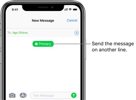 how to send text on iphone