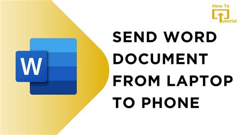 how to send word document as pdf in laptop