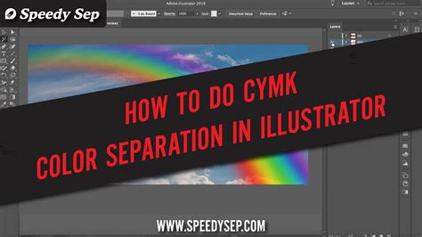 how to separate cmyk in photoshop