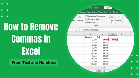 how to separate numbers after comma in excel