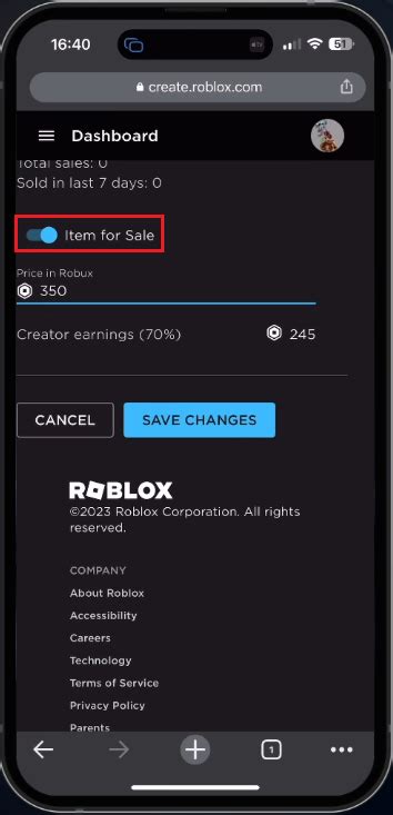 how to set a price for a gamepass on roblox