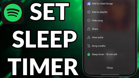 how to set a sleep timer on spotify on mac