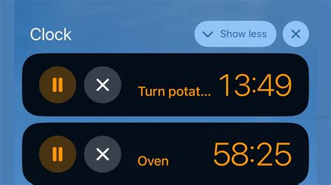 how to set a timer for video on iphone