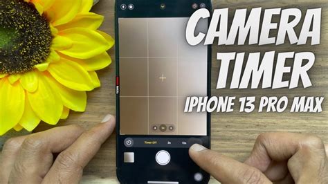 how to set a timer for video on iphone 13 without