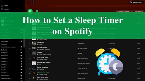 how to set a timer on spotify pc
