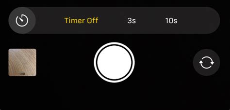 how to set a timer to take a video on iphone
