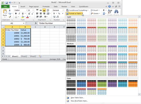 how to set alternate background color in excel