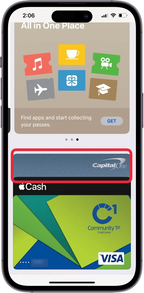how to set another card as default on apple pay