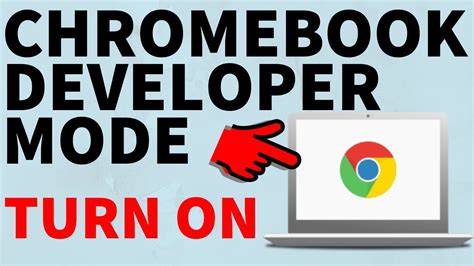 how to set chromebook into developer mode