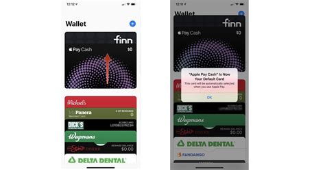 how to set default payment method on apple wallet