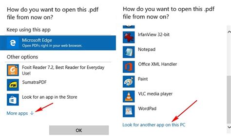 how to set default pdf reader in mobile