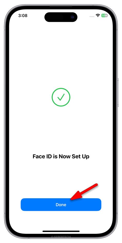 how to set face id to open apps