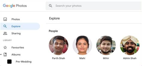 how to set face recognition in google photos