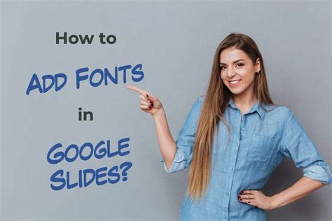 how to set font on google slides