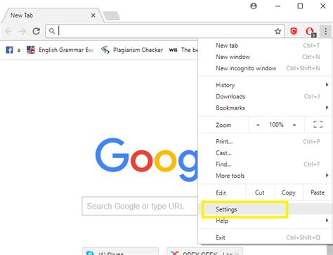 how to set google as my default search engine in chrome