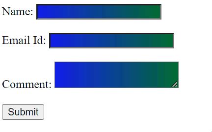 how to set input text background color in html