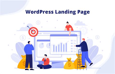 how to set landing page in wordpress