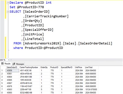 how to set multiple variables from select sql server
