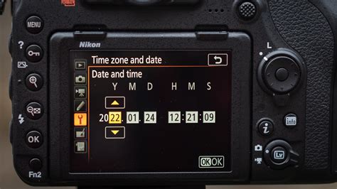 how to set time and date on dash cam