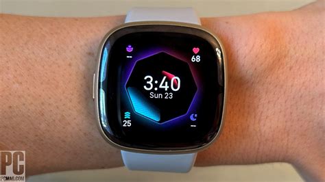 how to set time and date on fitbit sense 2