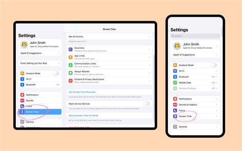 how to set time lock on apps