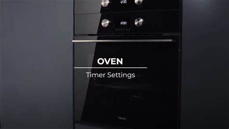 how to set time on teka oven
